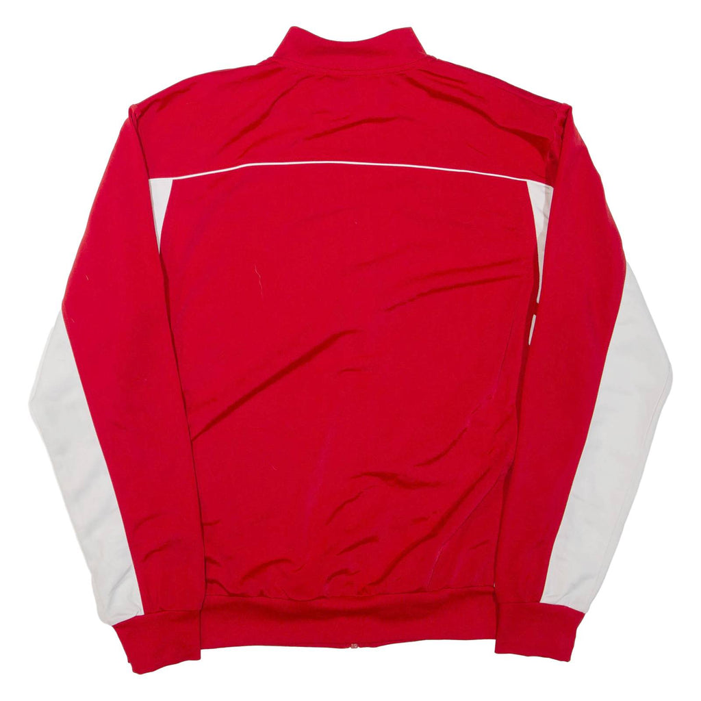 ASICS Mens Track Jacket Red L