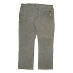 DICKIES Mens Regular Fit Jeans Grey Cotton Blend W40 L32 Workwear Utility Style