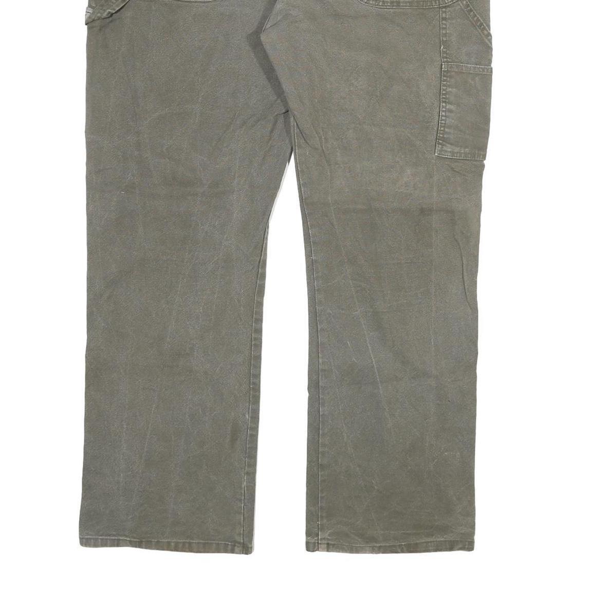 DICKIES Mens Regular Fit Jeans Grey Cotton Blend W40 L32 Workwear Utility Style