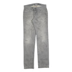DOLCE & GABBANA Womens Grey Regular Fit Straight Denim Jeans W30 L34 Stylish