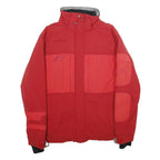 CHIEMSEE Mens Red Zip Jacket M Polyamide Blend Outdoor Sports Winter Wear
