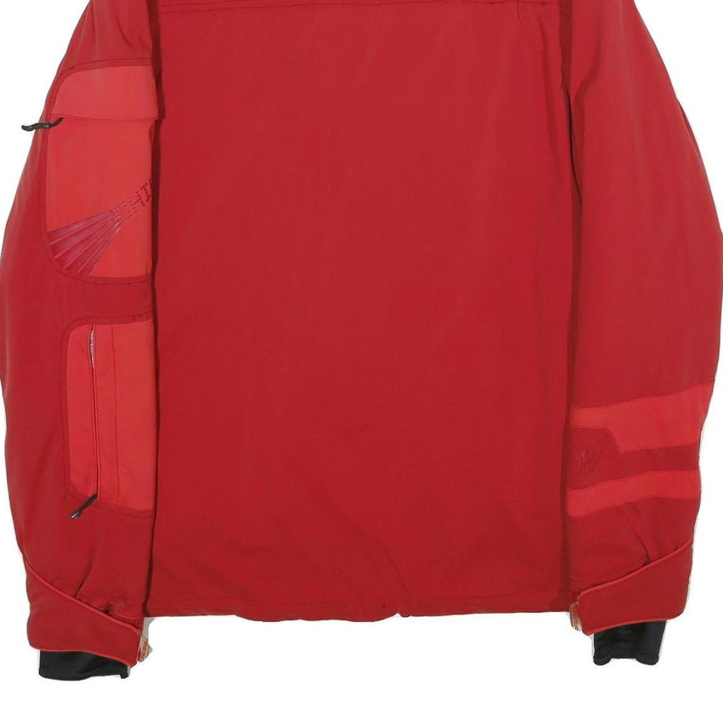 CHIEMSEE Mens Red Zip Jacket M Polyamide Blend Outdoor Sports Winter Wear