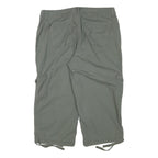 ST JOHNS BAY Womens Shorts Green Casual Cargo M W30 Comfort Fit