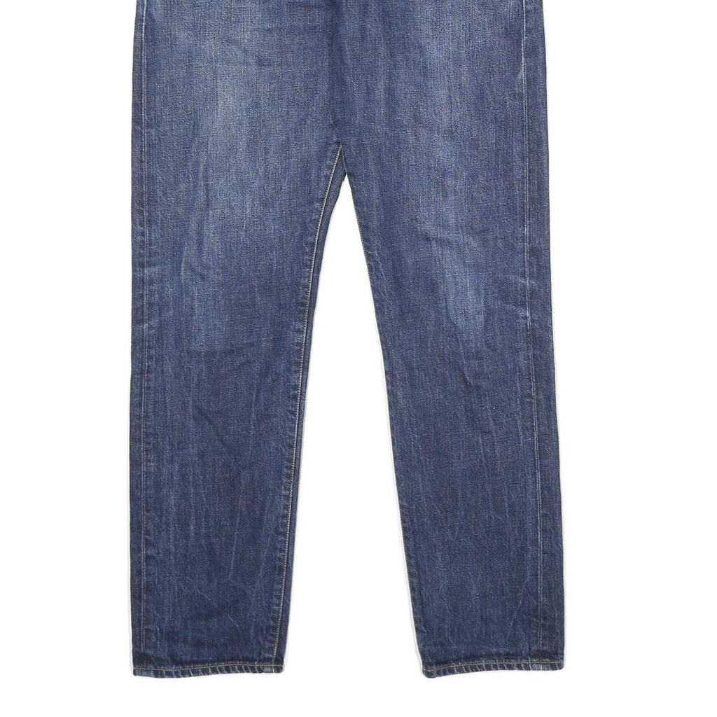 CARHARTT WIP Mens Jeans Blue Regular Straight Denim Medium W33 L32 Workwear