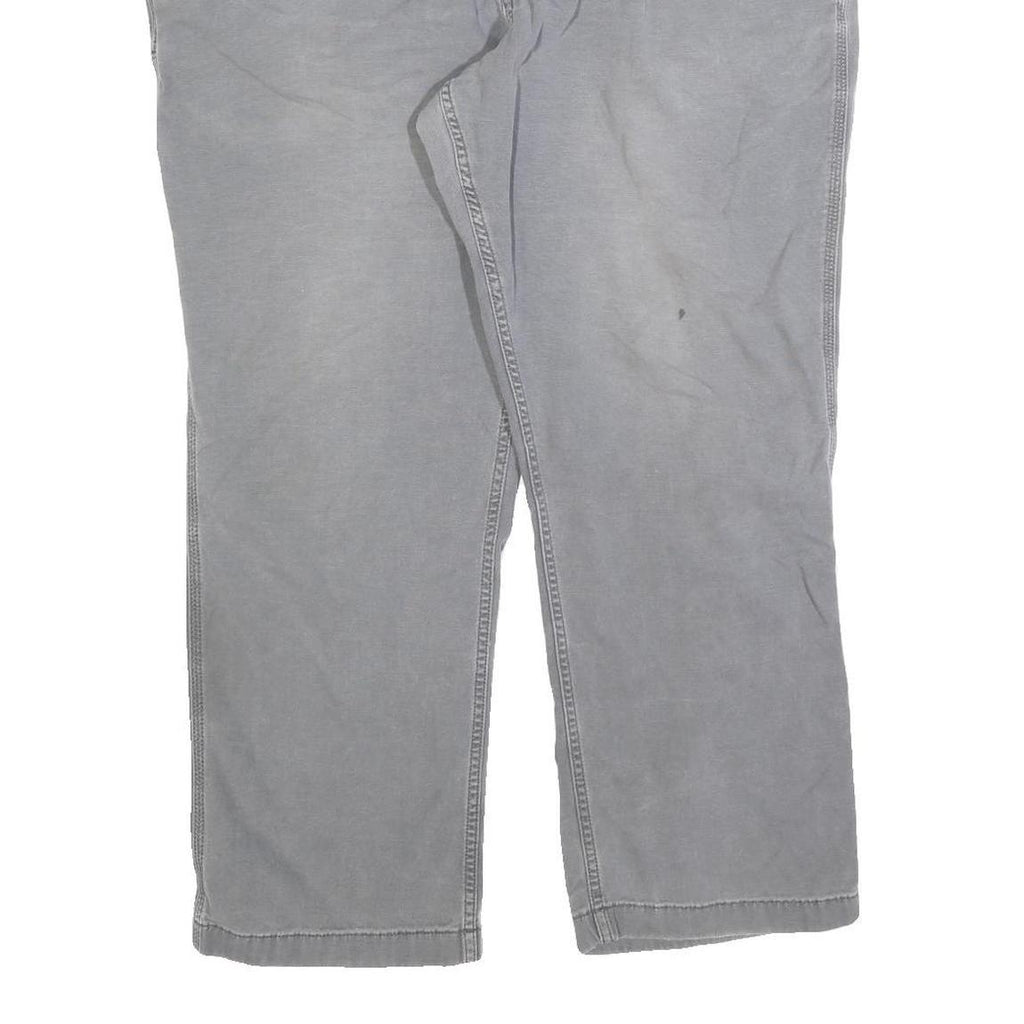 CARHARTT Mens Jeans Grey Relaxed Straight Denim Medium W40 L27 Cotton Workwear