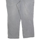 CARHARTT Mens Jeans Grey Relaxed Straight Denim Medium W40 L27 Cotton Workwear