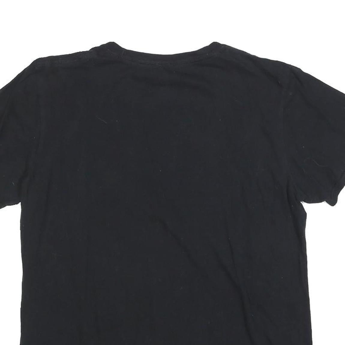 FANATICS Womens Black & Yellow Los Angeles Lakers Graphic T-Shirt M Short Sleeve