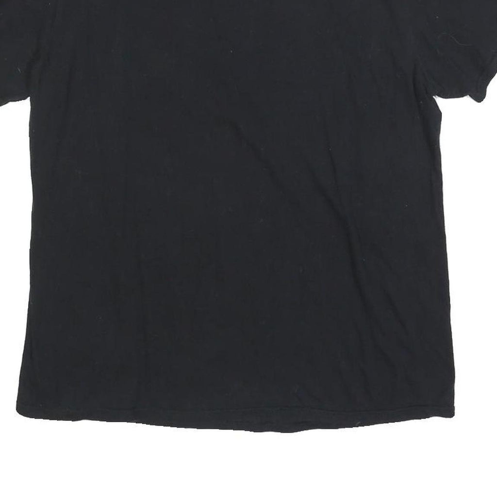 FANATICS Womens Black & Yellow Los Angeles Lakers Graphic T-Shirt M Short Sleeve