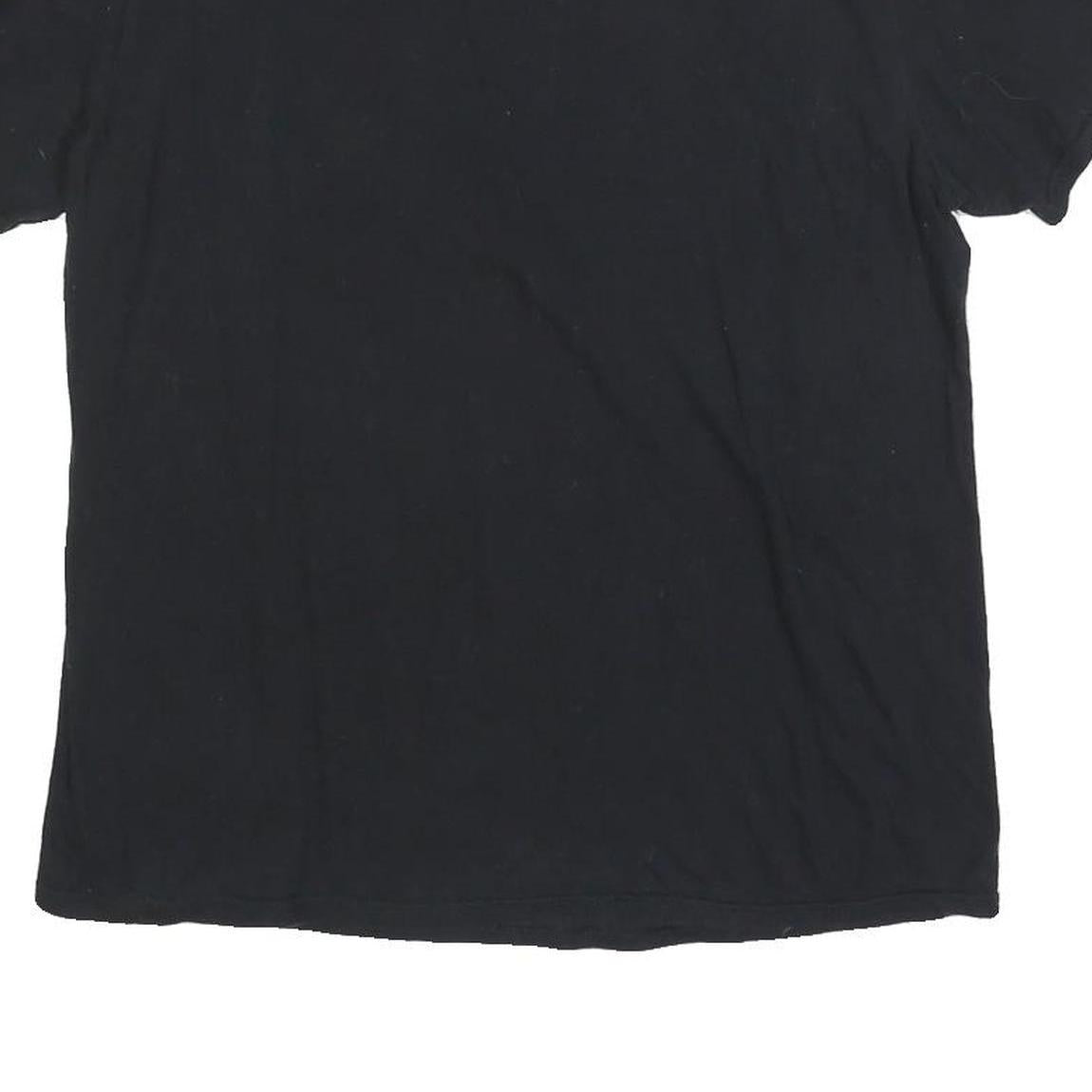 FANATICS Womens Black & Yellow Los Angeles Lakers Graphic T-Shirt M Short Sleeve