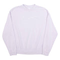 NIKE Womens Sweatshirt Purple Crew Neck M