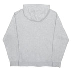 NIKE Mens Grey Full Zip Hoodie M Cotton Blend Casual Everyday Sweatshirt
