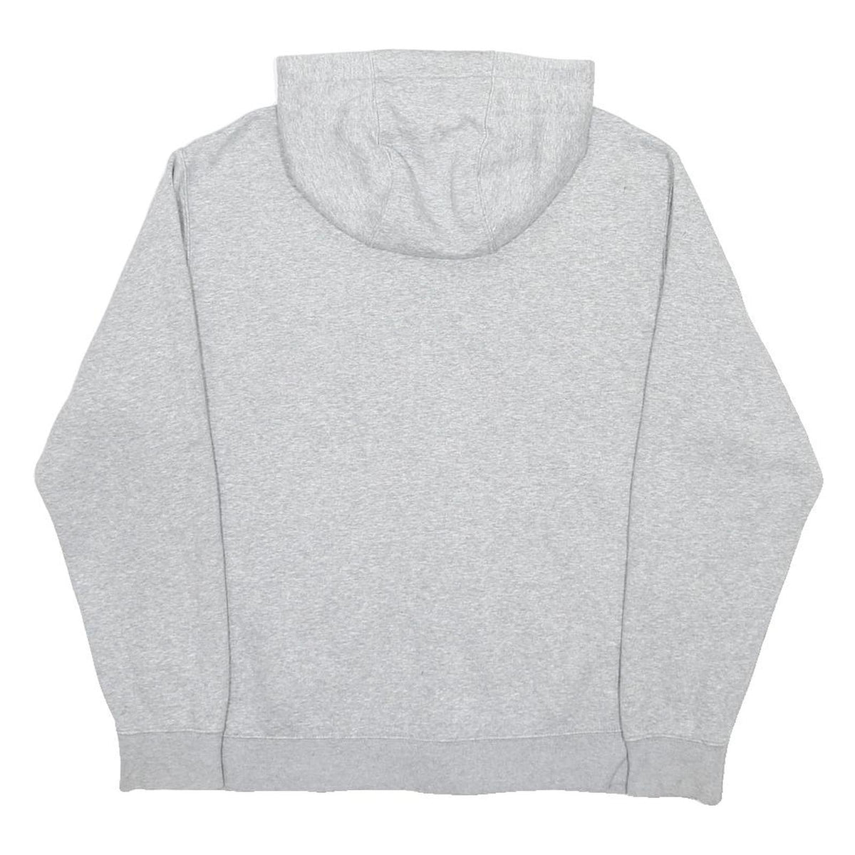 NIKE Mens Grey Full Zip Hoodie M Cotton Blend Casual Everyday Sweatshirt