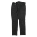 LEVI'S 511 Big E Mens Black Slim Skinny Denim Dark W32 L30 Slim Fit Jeans