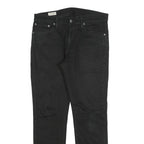 LEVI'S 511 Big E Mens Black Slim Skinny Denim Dark W32 L30 Slim Fit Jeans