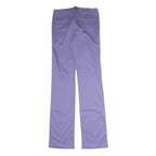 JOSEPH Womens Cotton Blend Purple Regular Straight Trousers W28 L34 Elegant
