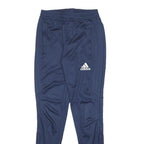 ADIDAS Mens Joggers Navy Blue Slim Tapered S W24 L29 Lightweight Sportswear