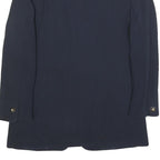 MARELLA Womens Navy Blue Jacket UK 14 Viscose Blend Single Button Classic