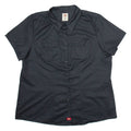 DICKIES Workwear Womens Plain Shirt Black 2XL