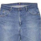 WRANGLER Womens Denim Blue Regular Fit XL W38 Cotton Blend Shorts