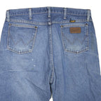 WRANGLER Womens Denim Blue Regular Fit XL W38 Cotton Blend Shorts