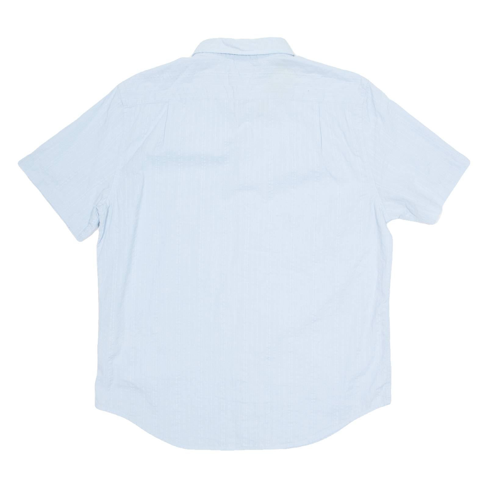 NAUTICA Mens Shirt Blue Striped M