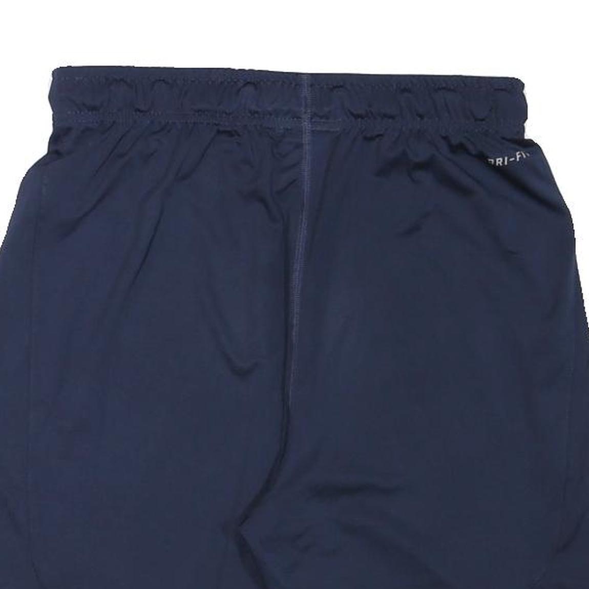 NIKE Mens Shorts Blue Casual M W28 Pleasant Grove Eagle Logo Polyester Blend