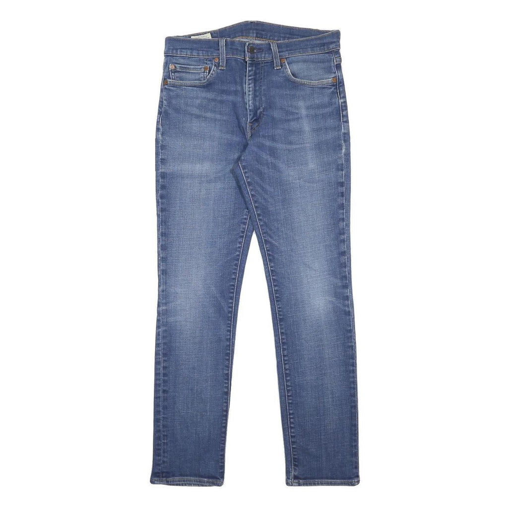 LEVI'S 511 BIG E Mens Slim Jeans Denim Medium W30 L32 Zip Cotton Blend