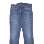 LEVI'S 511 BIG E Mens Slim Jeans Denim Medium W30 L32 Zip Cotton Blend