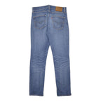 LEVI'S 511 BIG E Mens Slim Jeans Denim Medium W30 L32 Zip Cotton Blend
