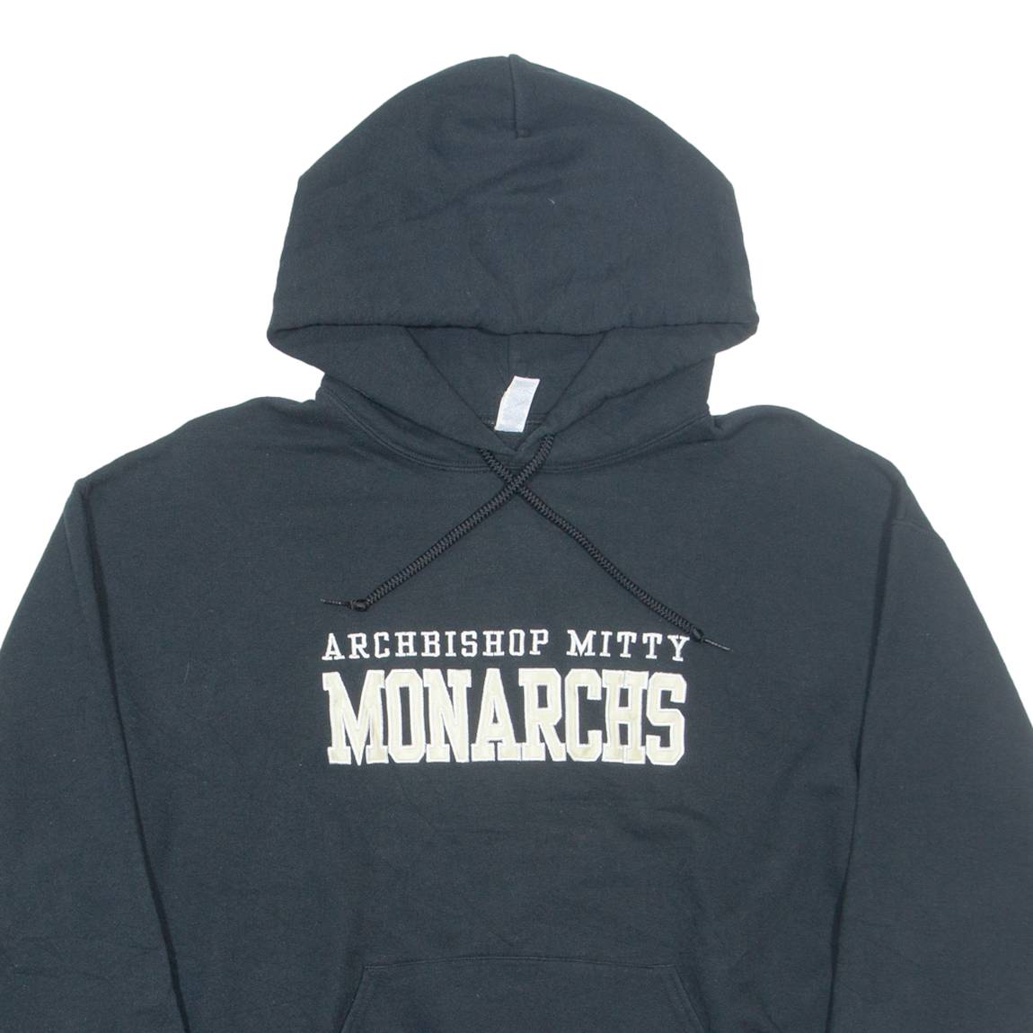 JERZEES Monarchs Mens Black Hoodie USA L