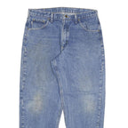 CARHARTT Mens Regular Fit Straight Blue Denim Jeans W34 L29 Classic Cotton Blend