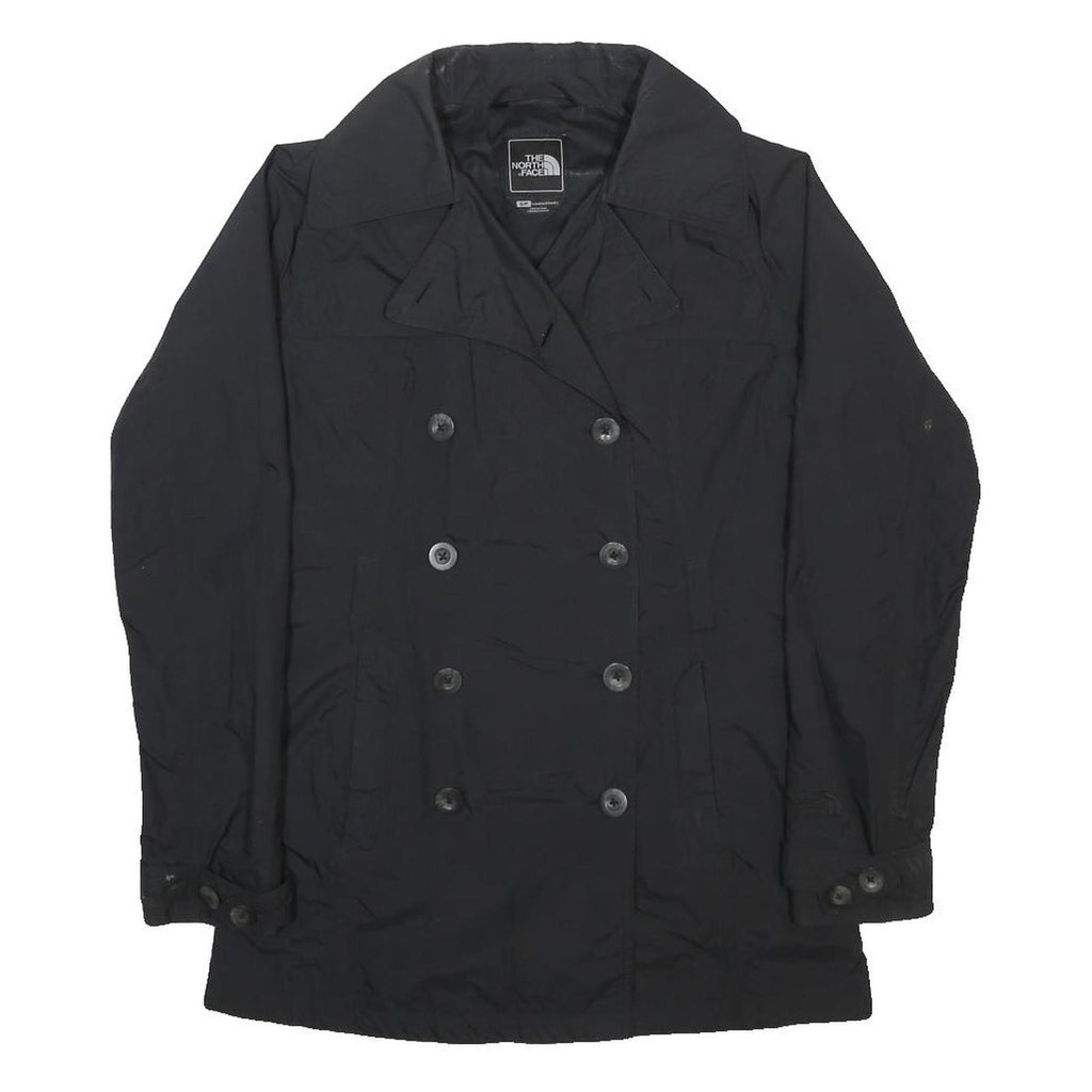 THE NORTH FACE Womens Black Button Jacket S Polyester Plain Outdoor Casual