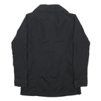 THE NORTH FACE Womens Black Button Jacket S Polyester Plain Outdoor Casual