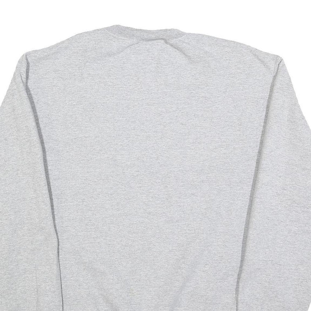 CHAMPION Mens Grey Georgia Bulldog Print Crew Neck M Cotton Blend Sweatshirt