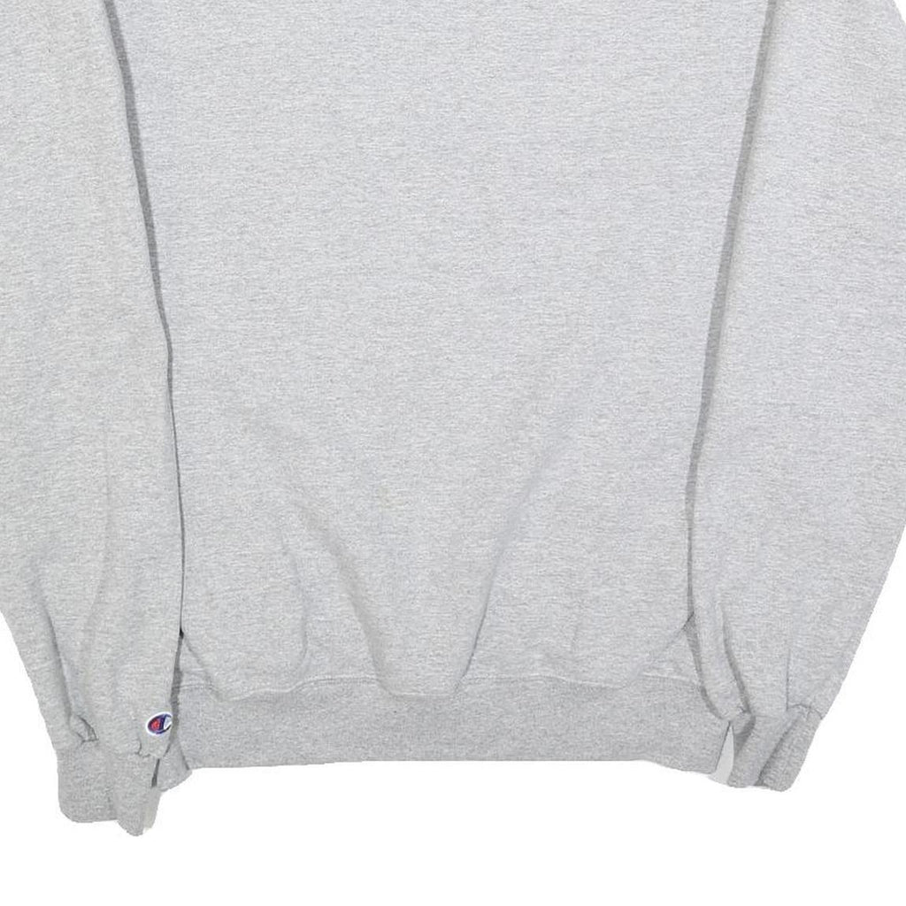 CHAMPION Mens Grey Georgia Bulldog Print Crew Neck M Cotton Blend Sweatshirt