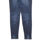 VIGOSS Womens Blue Slim Skinny Denim Medium Wash W31 L30 Detailed Stitching
