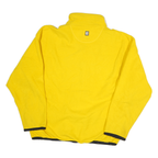 CHAPS Mens Yellow Plain Pullover Jumper Crew Neck Basic Knit 2XL Polyester