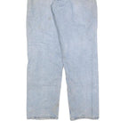 CARHARTT Mens Regular Fit Light Blue Denim Jeans W36 L34 Classic Zip Closure