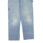 DICKIES Mens Regular Fit Blue Denim Rinse Wash Jeans W30 L28 Workwear Zip