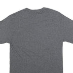 Mens Grey United States Graphic T-Shirt S Short Sleeve Crew Neck Casual Cotton