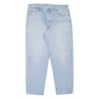 CARHARTT Workwear Mens Jeans Blue Relaxed Tapered Stone Wash W36 L30