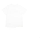 T UNIVERSITY Mens White Oregon Graphic T-Shirt S Short Sleeve Crew Neck Casual