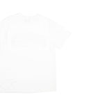 T UNIVERSITY Mens White Oregon Graphic T-Shirt S Short Sleeve Crew Neck Casual