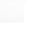 T UNIVERSITY Mens White Oregon Graphic T-Shirt S Short Sleeve Crew Neck Casual