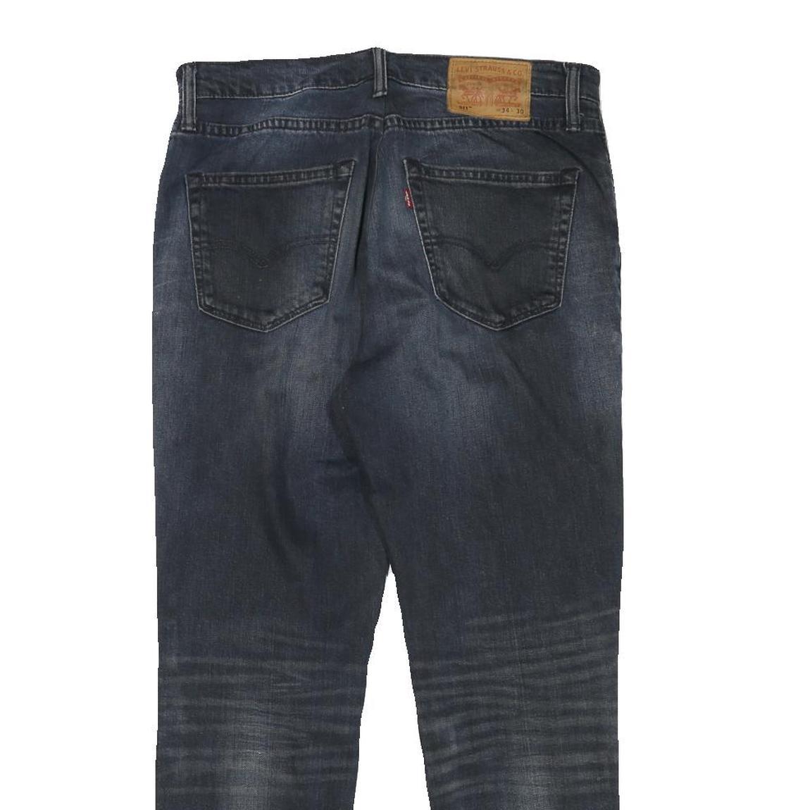 LEVI'S Mens Jeans Blue Regular Straight Denim Medium W32 L28 Classic Zip Cotton