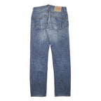 LEVI'S Mens Regular Blue Jeans Denim W30 L31 Comfortable Casual Zip Closure