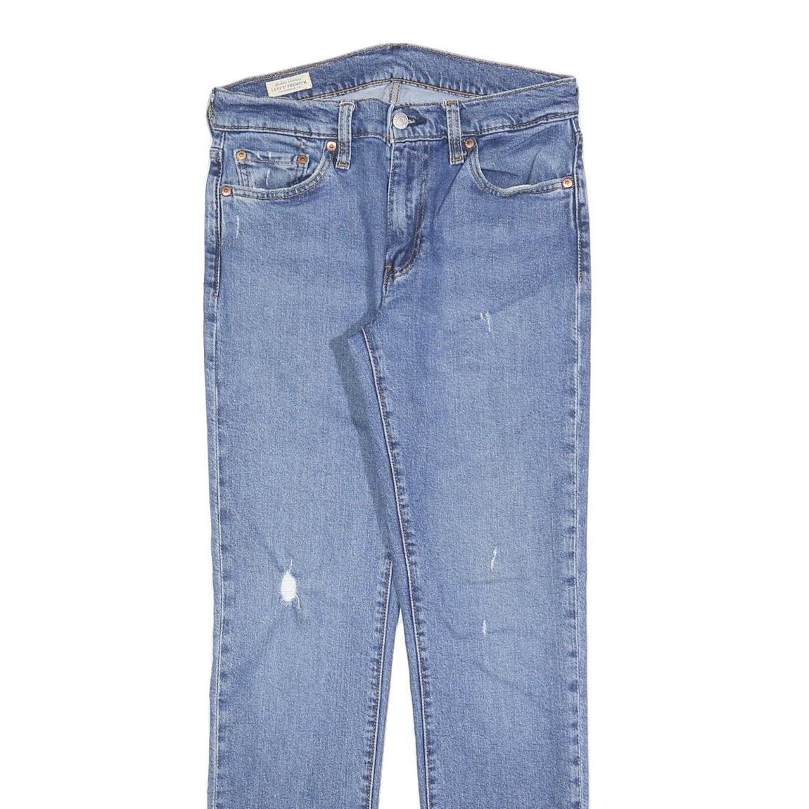 LEVI'S 511 Slim Mens Jeans Blue Denim Slim Straight Cotton Blend W30 L32