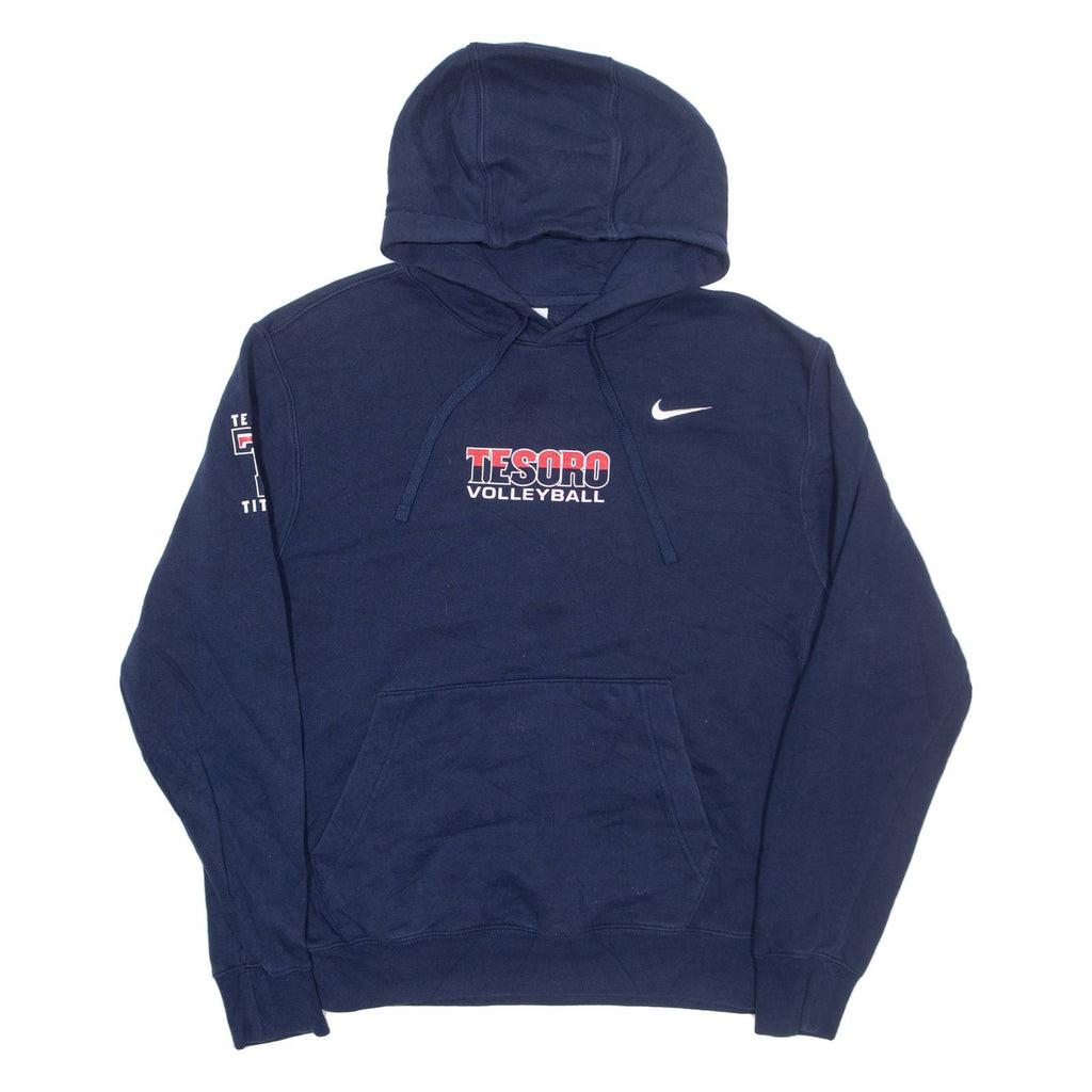 NIKE Tesoro Titans Volleyball Mens Blue Hoodie USA M