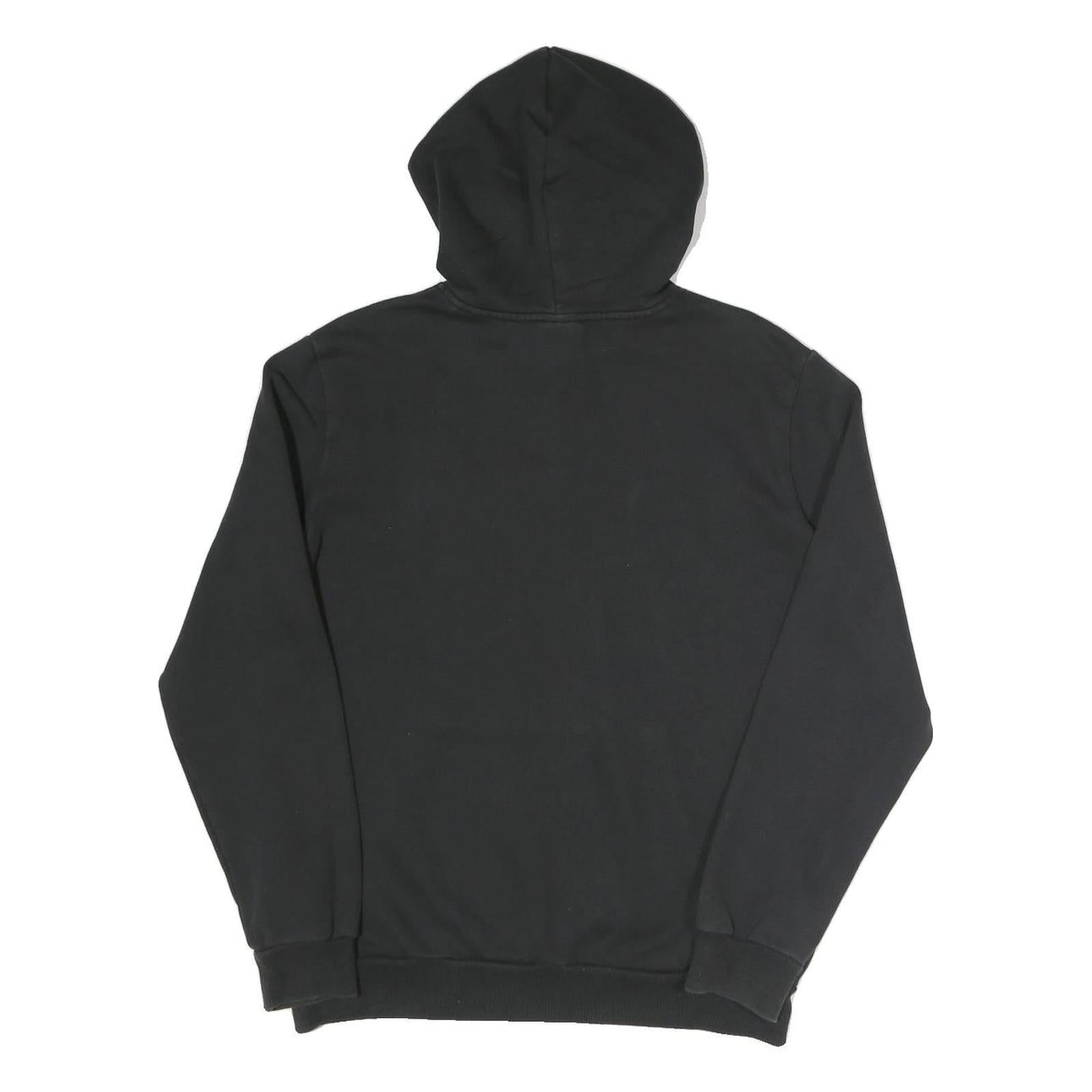 PUMA Womens Black Hoodie S Cotton Blend Pullover Casual Sports Sweatshirt