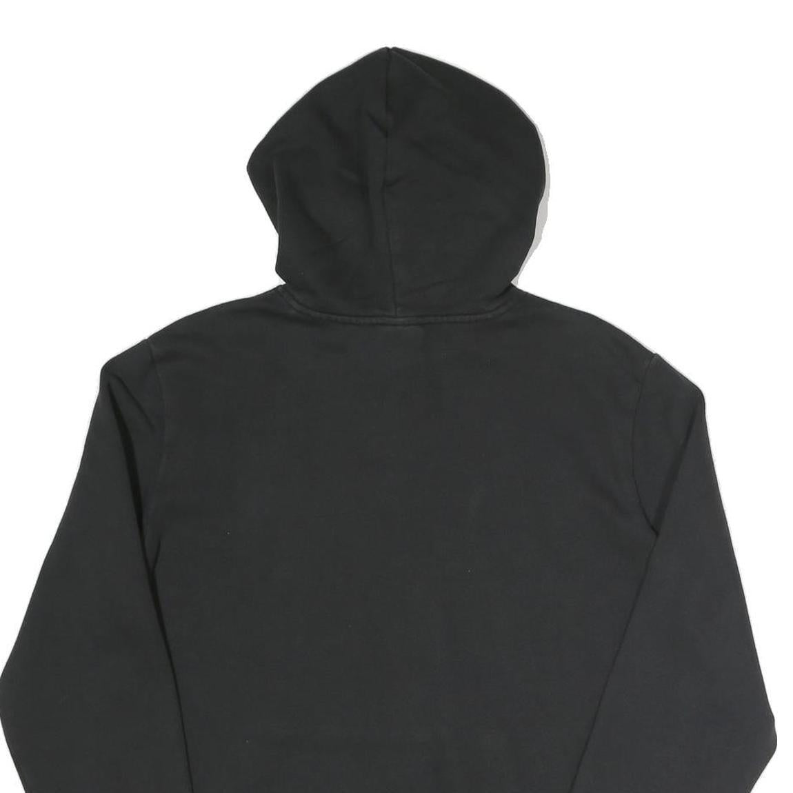 PUMA Womens Black Hoodie S Cotton Blend Pullover Casual Sports Sweatshirt